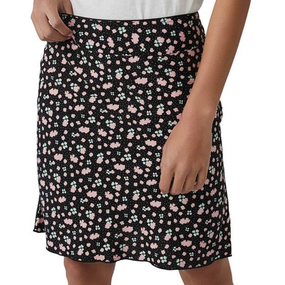 FREE PEOPLE Irl Ditsy-Print Pull-On Skirt Size 12 - Picture 1 of 6